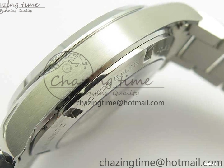 0129 FlexibleFit Aqua Terra 150M SS VSF 1:1 Best Edition Black Wave Textured Dial RG Hand on SS Bracelet A8500 Super Clone 8032